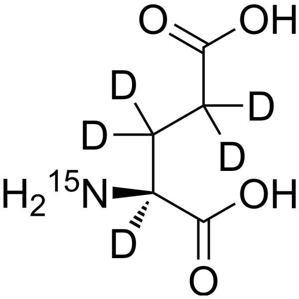 L-Glutamic acid-15N,d5 (L-glutamic acid 15N,d5)